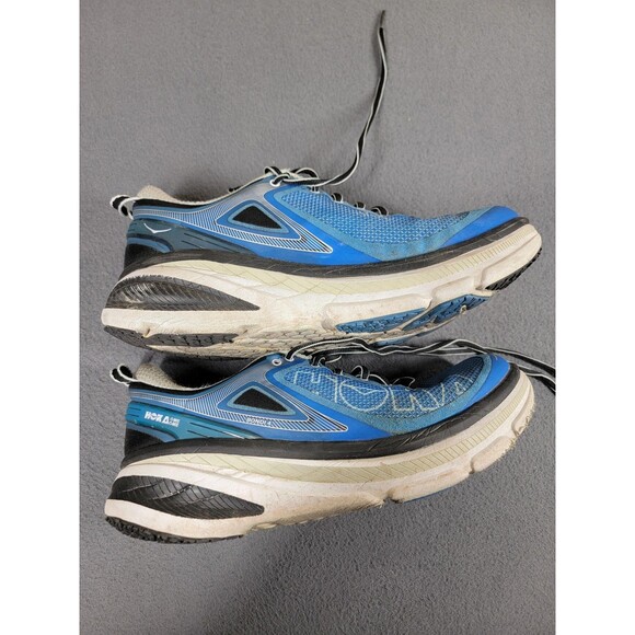 Hoka One One Bondi 4 Shoes Mens Size 9.5 Running Cushioned Road Sneakers DBWH‎ main image 10